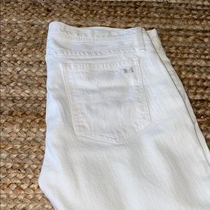 Tory Burch white jeans
